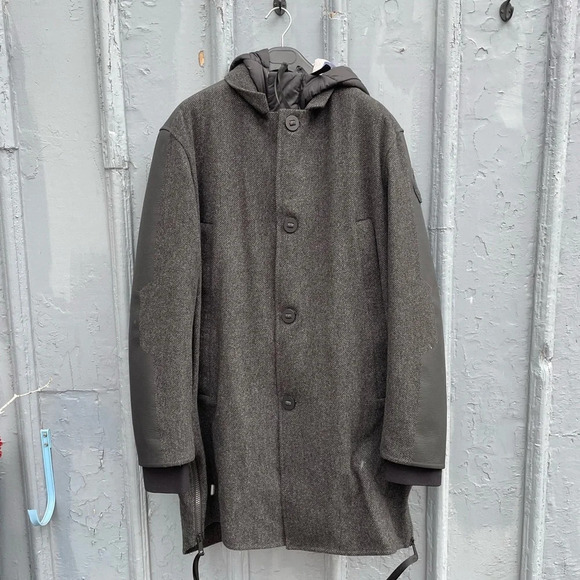 Canada Goose/ Loro Piana Viedma 4 in 1 Black Twill Jacket BRANTA  Collection, XL - Picture 5 of 16